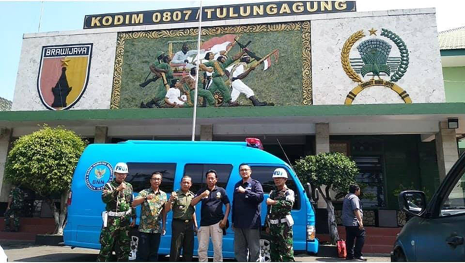 Bersama KODIM 0807 Tulungagung