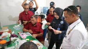 Tindaklanjuti Perjanjian Kerja Sama, BNNK dan Lapas Kelas IIB Tulungagung Gencarkan Penggeledahan dan Penjagaan Pos Pantau