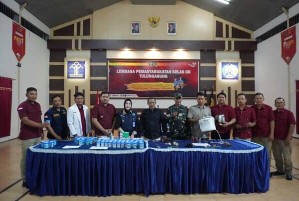 Berantas Halinar Dukung Asta Cita, BNNK dan Lapas Tulungagung Gelar Razia dan Tes Urine