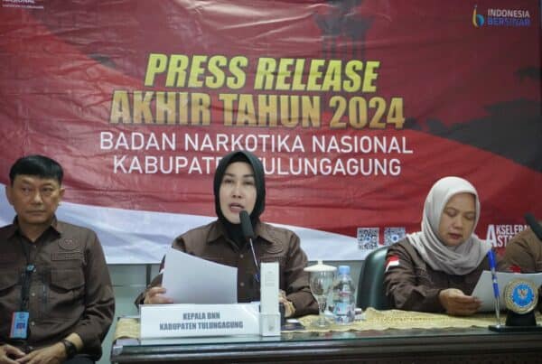 Kaleidoskop Akhir Tahun BNN Kabupaten Tulungagung 2024