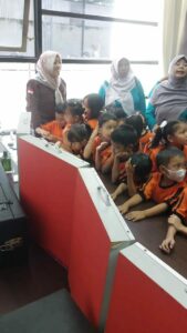 Cegah Narkoba Sejak Dini, TK Negeri Pembina Kunjungi Kantor BNNK Tulungagung