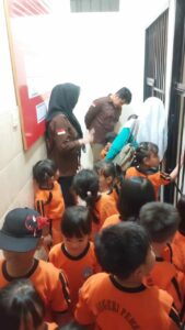 Cegah Narkoba Sejak Dini, TK Negeri Pembina Kunjungi Kantor BNNK Tulungagung