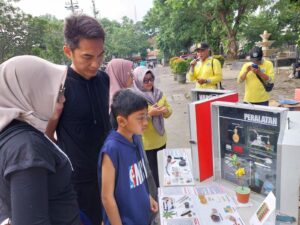 Edukasi Masyarakat Tulungagung dalam Car Free Day (Januari 2025)