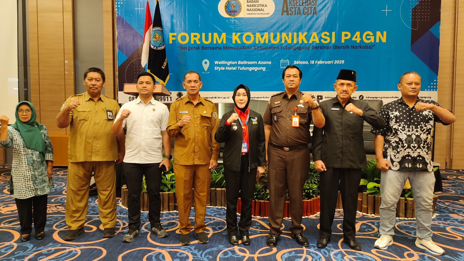 BNNK Tulungagung Perkuat Sinergitas Melalui Forum Komunikasi P4GN BNNK Tulungagung Perkuat Sinergitas Melalui Forum Komunikasi P4GN