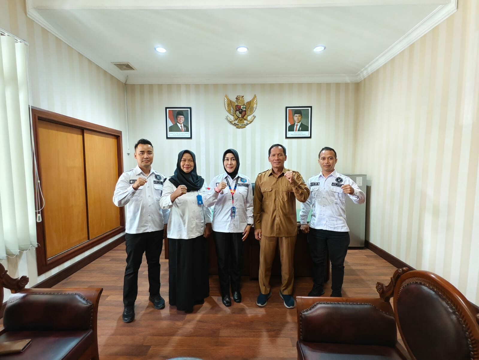 Anjangsana BNNK Tulungagung kepada Wakil Bupati