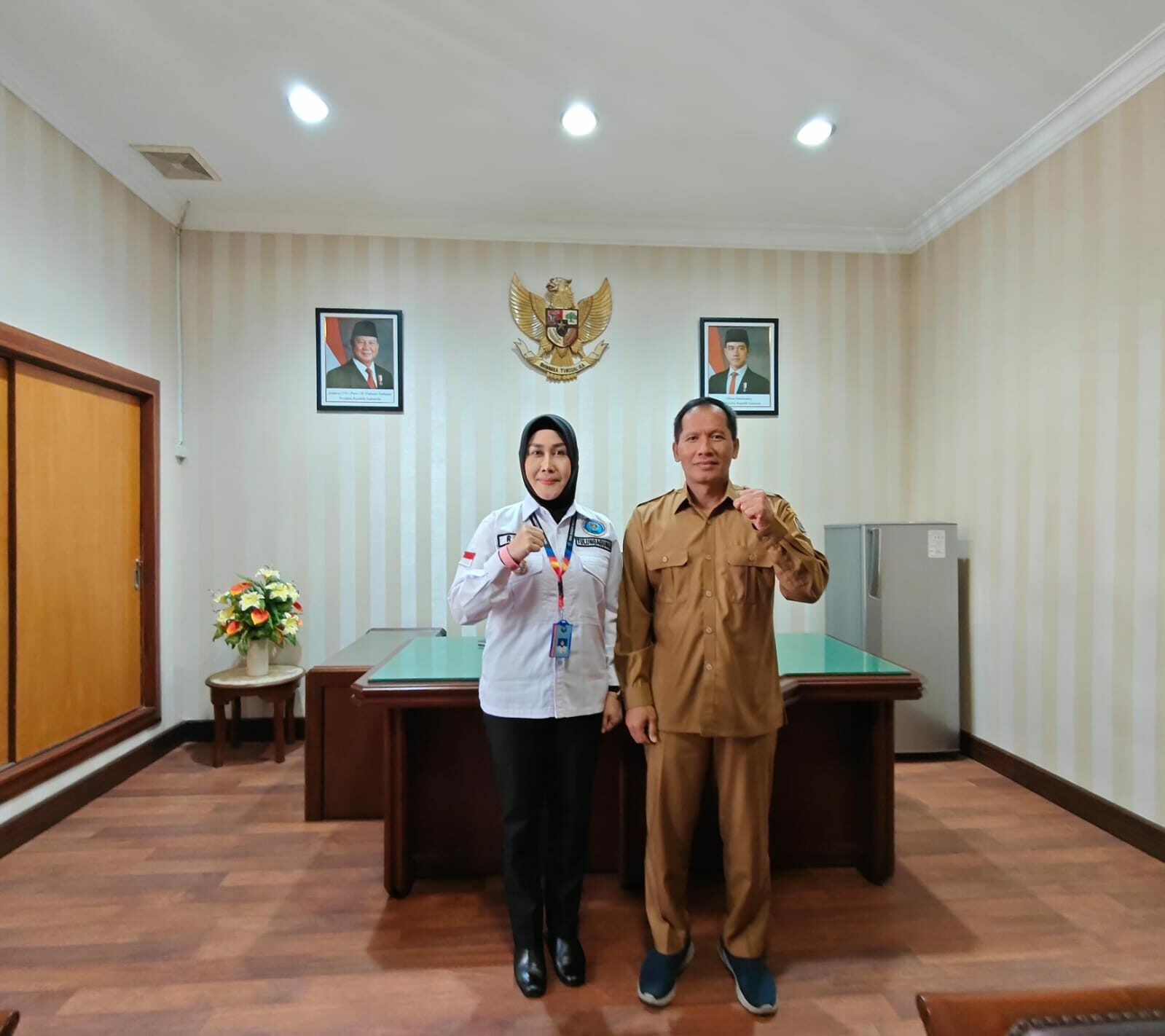 Anjangsana BNNK Tulungagung kepada Wakil Bupati
