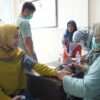 BNNK Tulungagung Tebar Kepedulian Lewat Donor Darah dan Pemeriksaan Kesehatan Gratis
