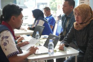 BNNK Tulungagung Tebar Kepedulian Lewat Donor Darah dan Pemeriksaan Kesehatan Gratis