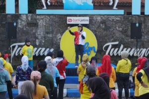 BNNK dan Dispora Tulungagung Gelar Senam Sehat dalam rangka Memperingati HANI 2025